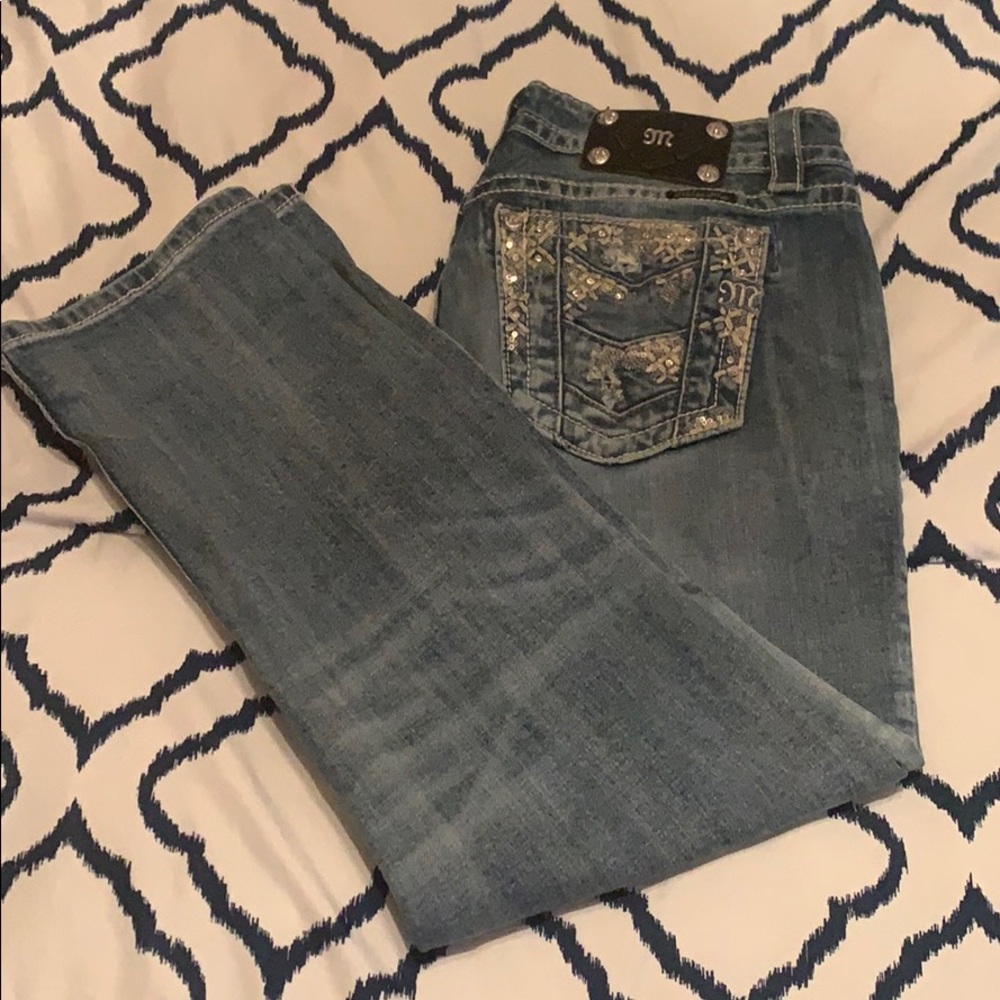 Miss me cropped jeans